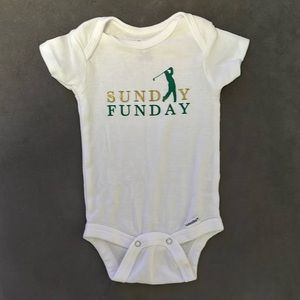 Gerber baby golf onesie